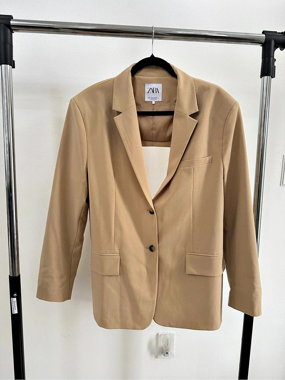 Zara Trench Jacket in Brown Size XL Like New